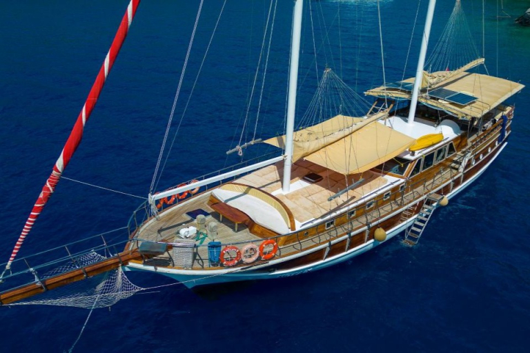 Closer Aerial View of Mozaik’s Spacious Decks