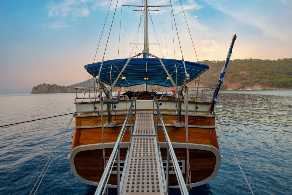 Northwind Gulet - Aft View with Gangway Leading to the Sea