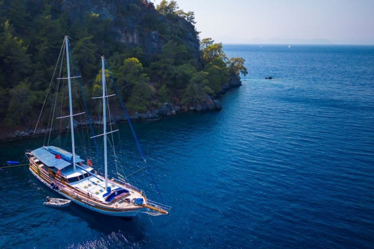 Northwind Gulet – Anchored Peacefully in a Serene Cove
