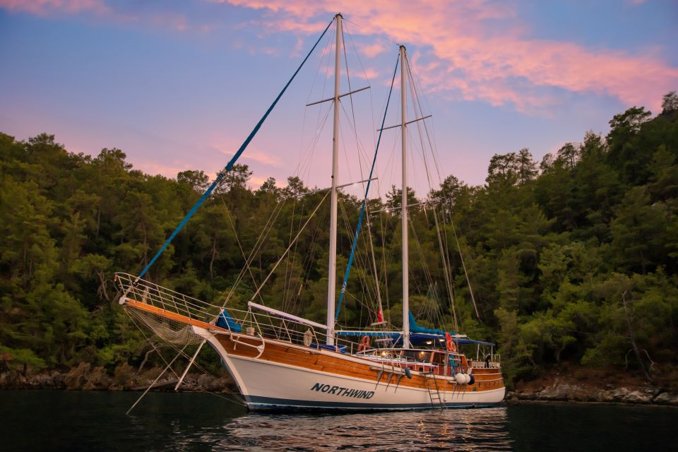 Northwind Gulet - Anchored at Sunset with a Stunning Sky