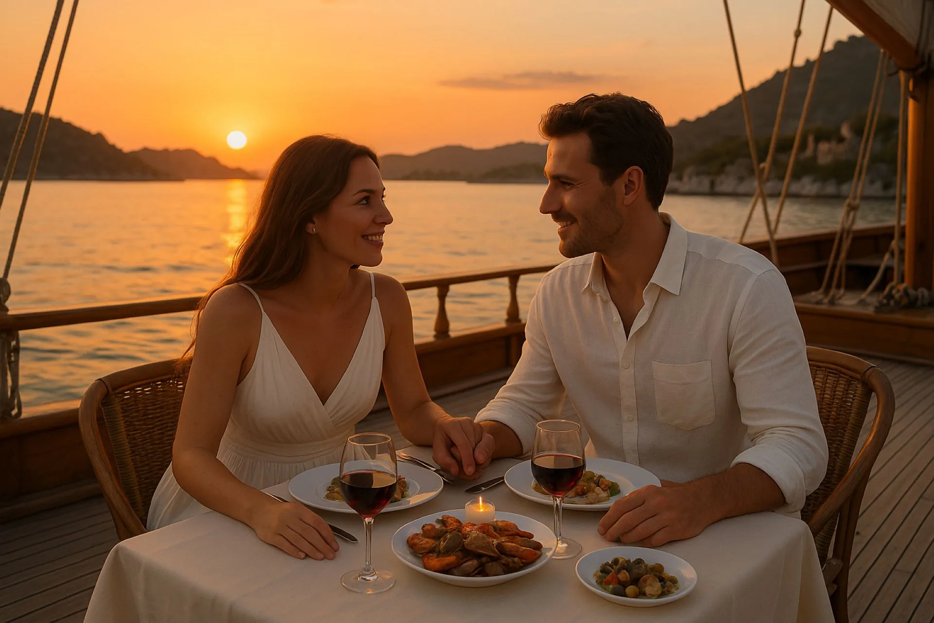 Honeymoon on a Gulet in Turkey