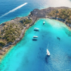 Fethiye Holidays: Gocek Aquarium Bay Fethiye To Marmaris 4 day gulet cruise