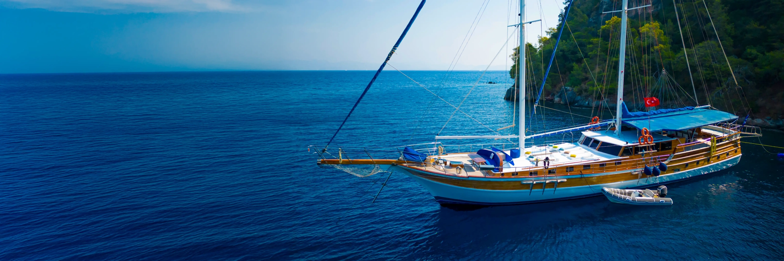 Gulet sailing Turkey blue cruise route