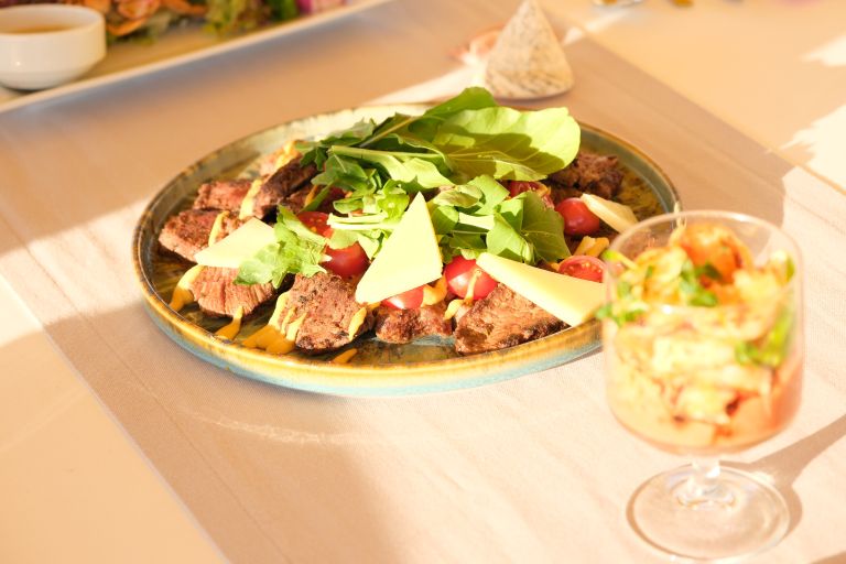 Fresh Meals Onboard, Luxury Menu