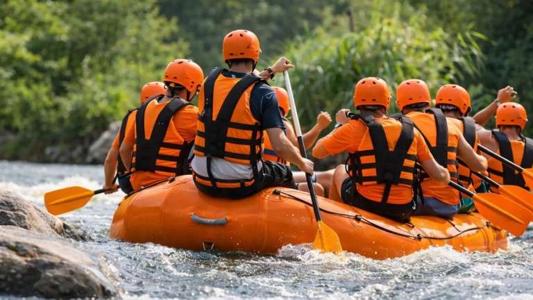 Rafting near Saklıkent from Fethiye