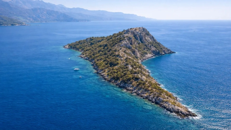 Gemiler Island Fethiye ruins and swim stop