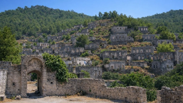 Kayaköy ghost village near Fethiye